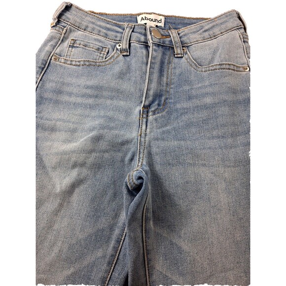 ABOUND Women’s Size 23 Skinny Jeans Light Blue Stretch Denim Mid-Rise - Picture 5 of 10